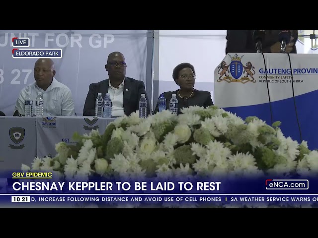 ⁣Chesnay Keppler to be laid to rest