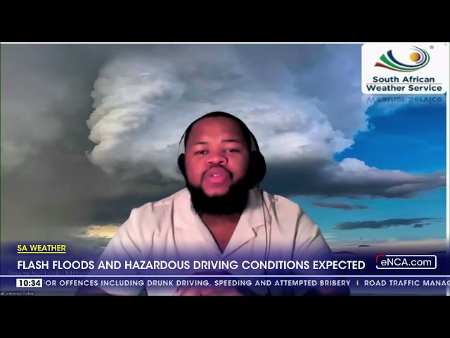 ⁣Flash floods and hazardous driving conditions expected