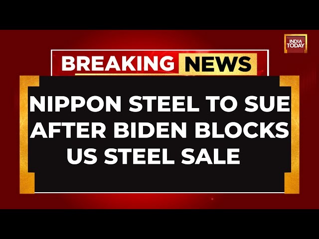 ⁣BREAKING NEWS: Nippon Steel Likely To Sue US Govt After Biden Blocks US Steel Acquisition