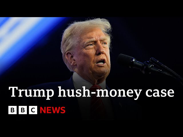 ⁣Donald Trump to be sentenced over hush money case in New York | BBC News