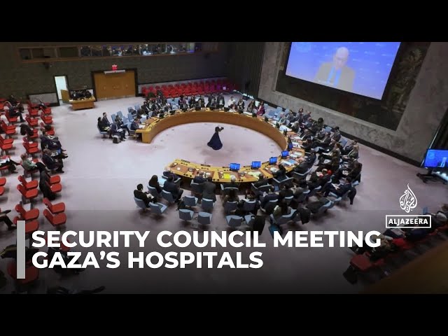 ⁣Hospital evacuation orders in Gaza: Call for Israel to protect medical facilities