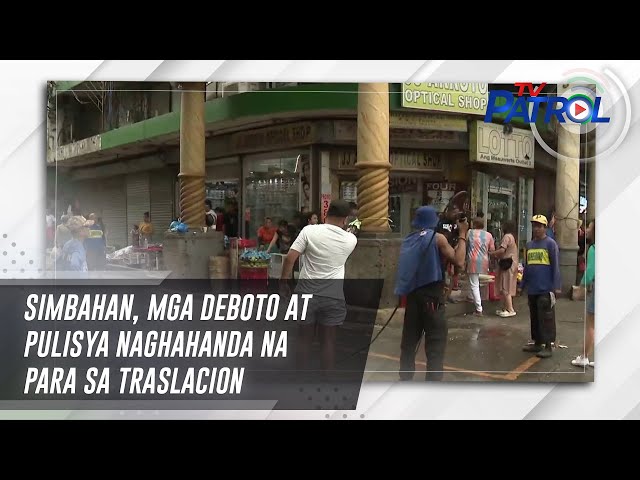 ⁣Simbahan, mga deboto at pulisya naghahanda na para sa Traslacion | TV Patrol