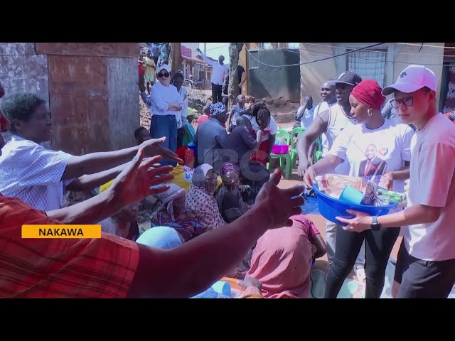 ⁣Aiding the vulnerable - Chinese charity, Godfrey Luyombya Foundation donates to Nakawa