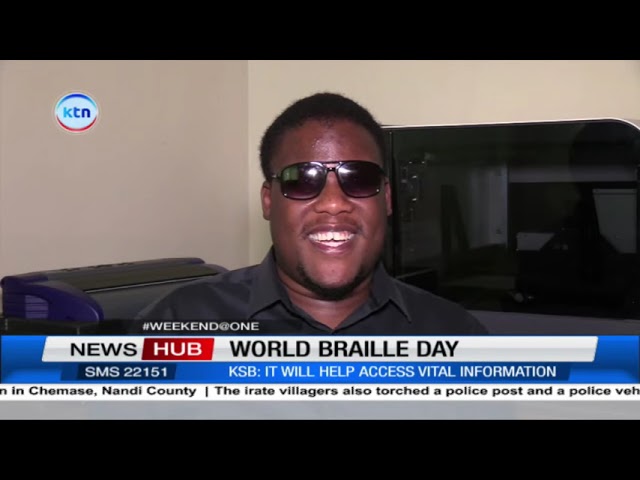 ⁣World braille Day: KSB wants government to avail assistive devices