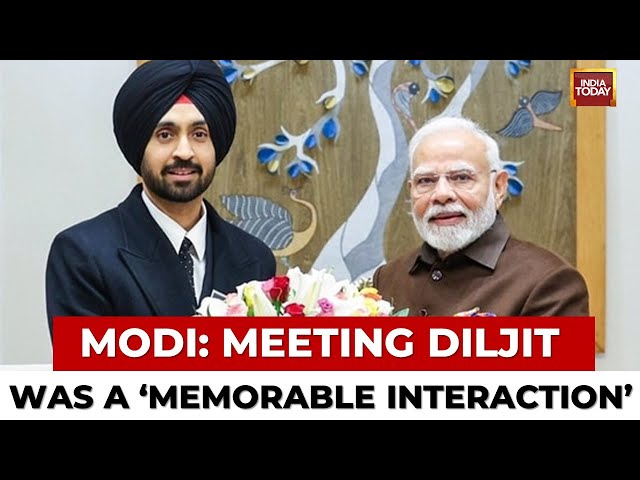 ⁣PM Modi And Diljit Dosanjh Discuss Yoga, Success, Humble Beginnings In Iconic Meeting | India Today