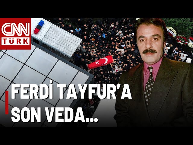 ⁣Ferdi Tayfur'un Cenazesinde İzdiham! Onbinler Ferdi Baba'sını Uğurluyor...