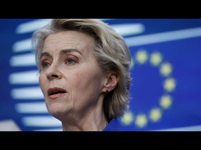 ⁣Ursula von der Leyen annule ses prochains déplacements en raison d’une "sévère pneumonie"