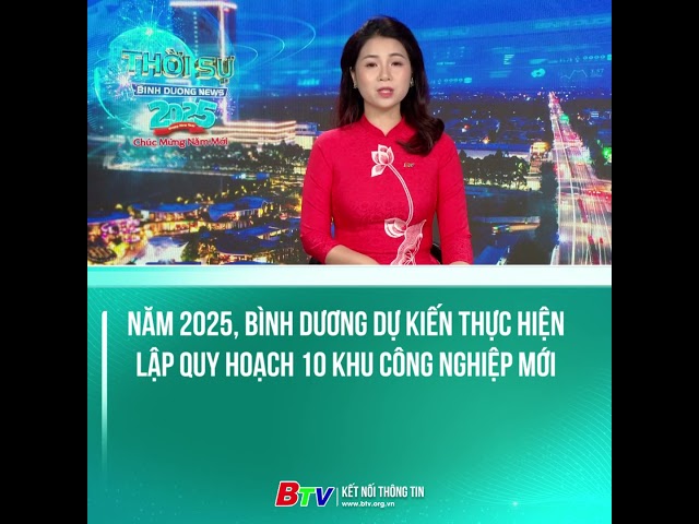 ⁣Năm 2025, Bình Dương dự kiến thực hiện lập quy hoạch 10 khu công nghiệp mới