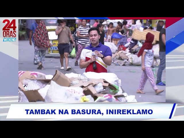 ⁣Tambak na basura, inireklamo