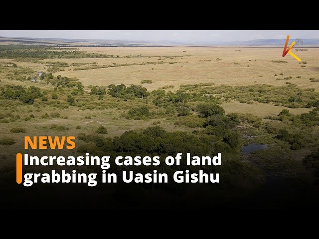 ⁣Uasin Gishu: Protests condemning the increasing cases of land grabbing