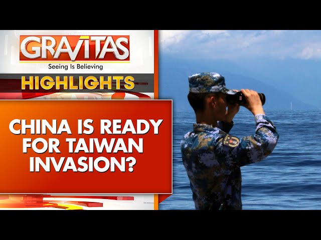 ⁣China-Taiwan: China Plans Blockade Of Taiwan | GRAVITAS HIGHLIGHTS