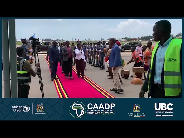 ⁣A SIMULATION VIDEO SHOWCASING HOW DIGNITARIES WILL BE RECEIVED AT THE AIRPORT FOR THE AU SUMMIT