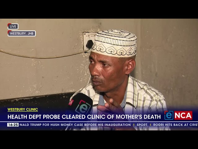 ⁣Health Dept probe cleared clinic of mother's death