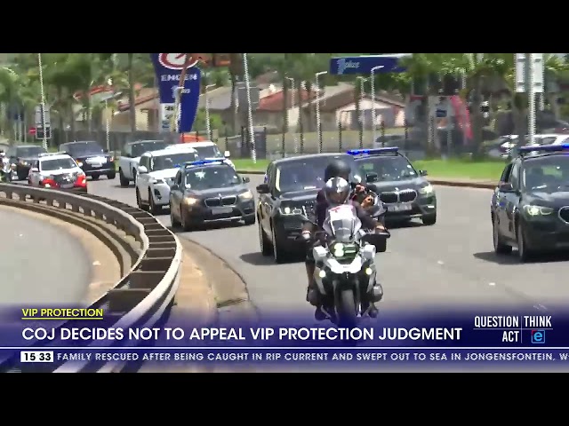 ⁣COJ decides not to appeal VIP Protection judgment