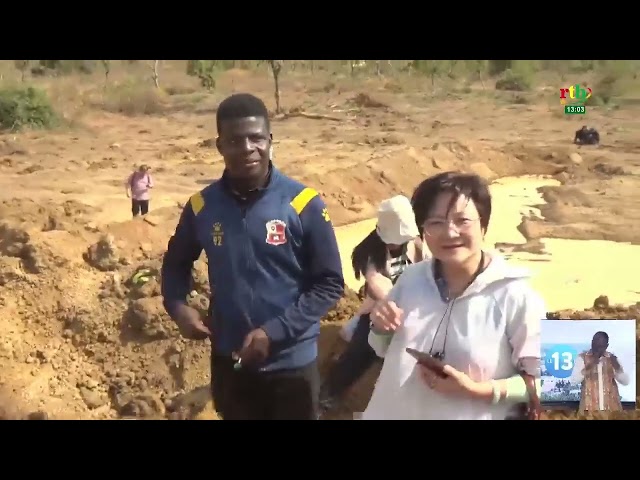 ⁣Visite de la mine de Samanguina, village de Dan dans la commune de Karangasso Vigué