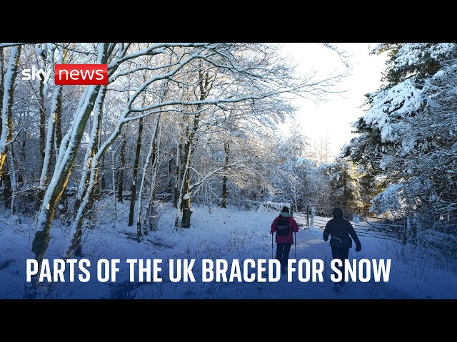 ⁣UK weather: Up to 30cm snow expected in parts as Amber warnings issued