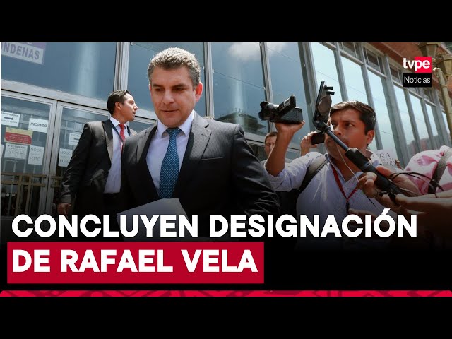 ⁣Concluyen designación de Rafael Vela como coordinador de fiscalías de lavado de activos