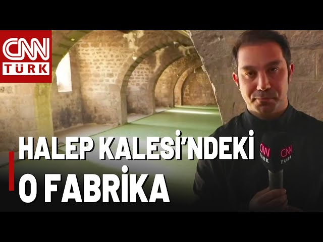 ⁣CNN TÜRK Halep Kalesi'ndeki 2 Bin Yıllık Fabrikada! Halep'ten Dünyaya "Arap Sabunu&qu