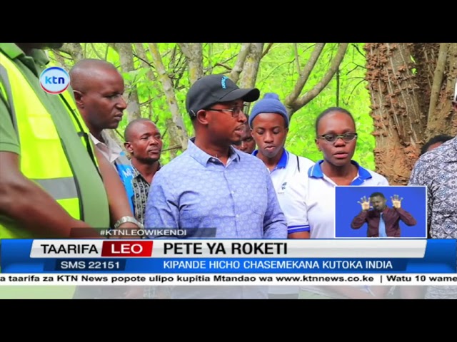 ⁣Pete ya roketi: Wakenya wataka fidia baada ya kipande cha roketi ya India kuanguka inchi