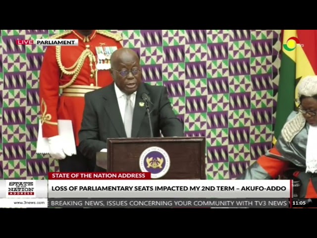 ⁣Akufo-Addo's Final #SONA: 'I leave behind a Ghana that is working'