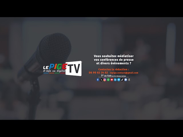 ⁣Diffusion en direct de LePIGETV