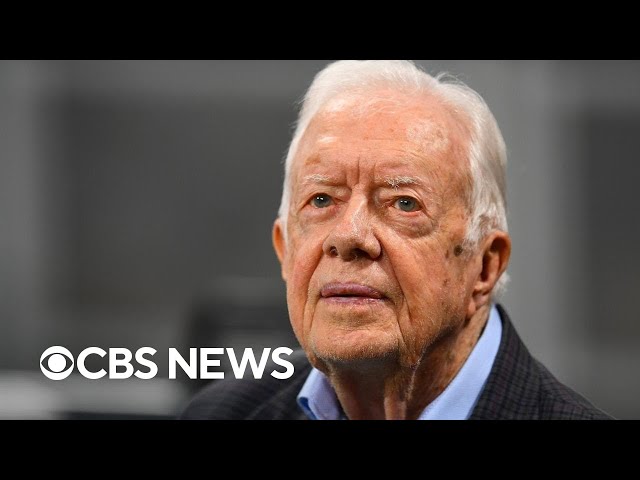 ⁣A look at Jimmy Carter's work in global health, how he helped destigmatize hospice care