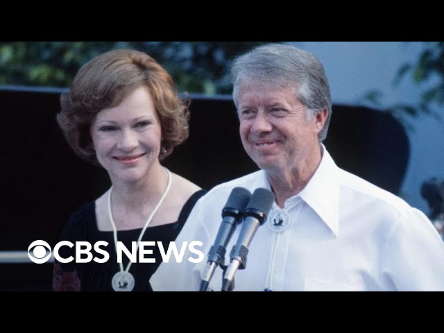 ⁣Jimmy Carter to be buried next to Rosalynn Carter in Plains, Georgia, after state funeral