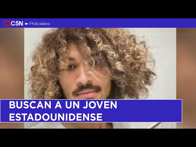 ⁣DESAPARECIÓ en LA PLATA un JOVEN ESTADOUNIDENSE de 18 años