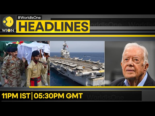 ⁣3 Pakistan Soldiers Killed In Suicide Attack | French N Carrier Stops In Goa | WION Headlines