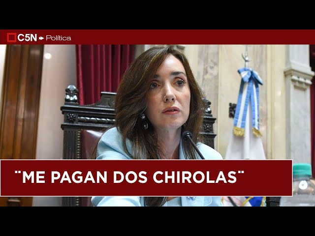 ⁣VICTORIA VILLARRUEL se QUEJÓ por su SUELDO