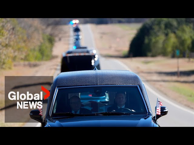 ⁣Jimmy Carter left “lasting impact,” residents say as procession rolls through Georgia