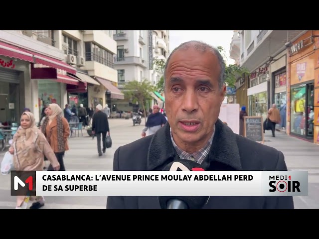 ⁣Casablanca : L´Avenue Prince Moulay Abdellah perd de sa superbe