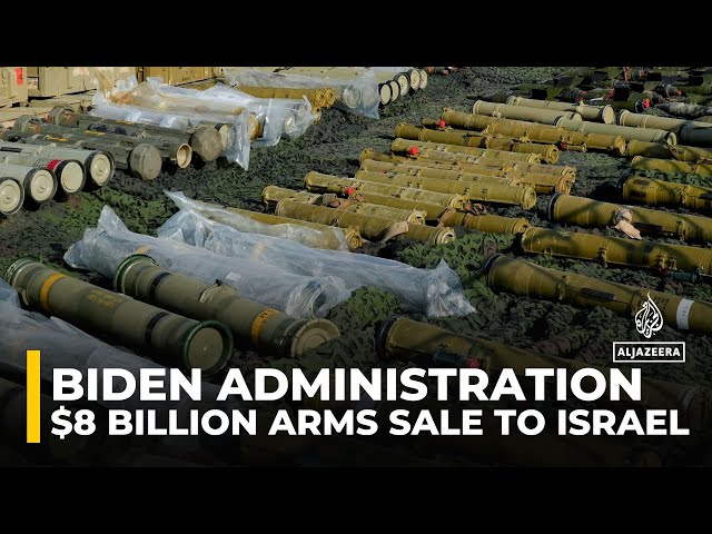 ⁣The Biden administration proposes an $8 billion arms sale to Israel, including bombs and missiles