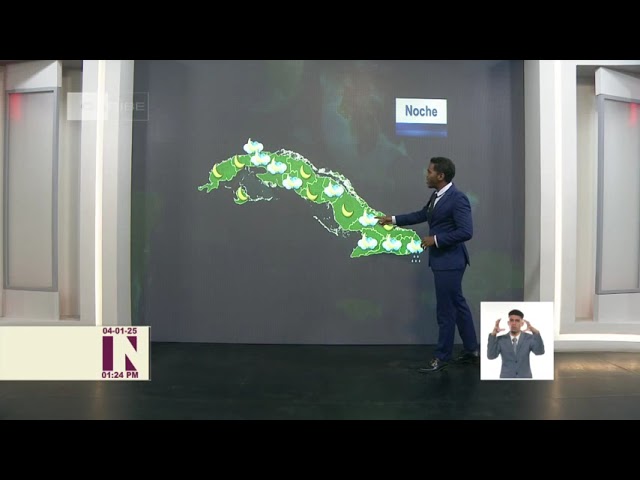 ⁣El Tiempo en Cuba: día invernal, aisladas lluvias en norte de oriente