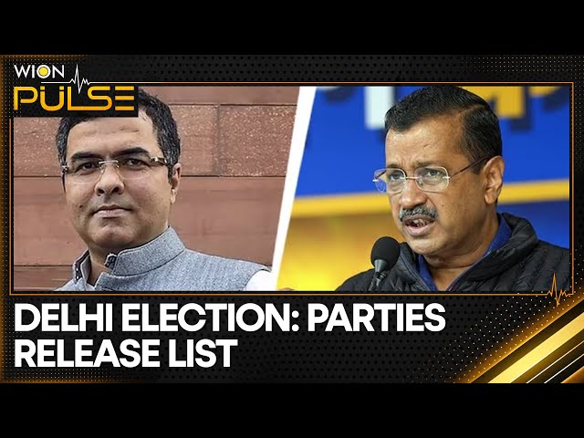 ⁣Delhi Election: AAP VS BJP, Political Parties Releases List Of Candidates | WION Pulse