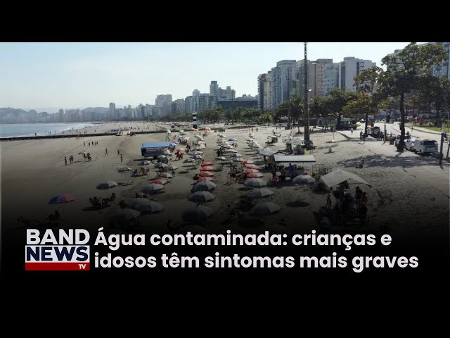 ⁣Surto de virose no litoral de SP lota unidades de saúde l BandNews TV