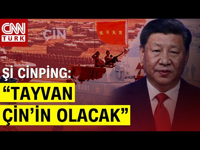 ⁣Çin Gözünü Tayvan'a Dikti! Şi Cinping: "Bunu Kimse Durduramayacak"