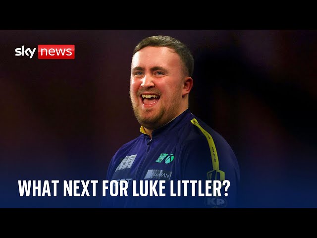 ⁣What next for darts world champion Luke Littler?