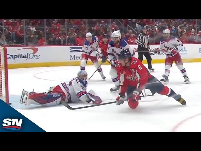 ⁣Capitals' Alex Ovechkin Pots Goal No. 872 Off A Friendly Bounce vs. Rangers