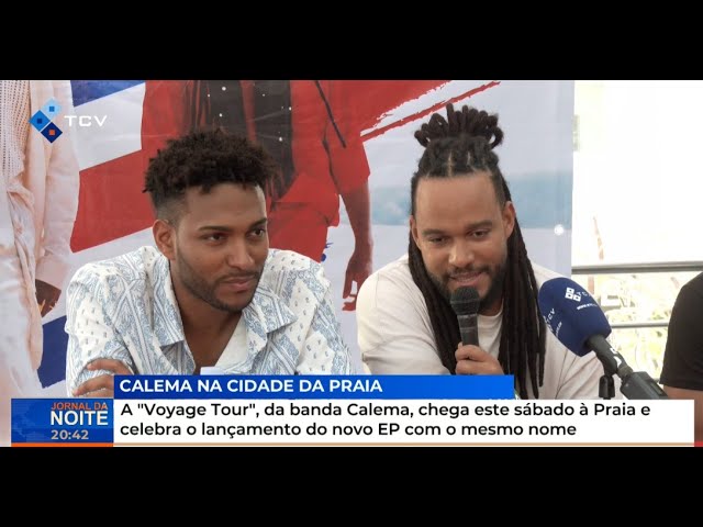 ⁣A "Voyage Tour", da banda Calema, chega este sábado à Praia e celebra o lançamento do novo