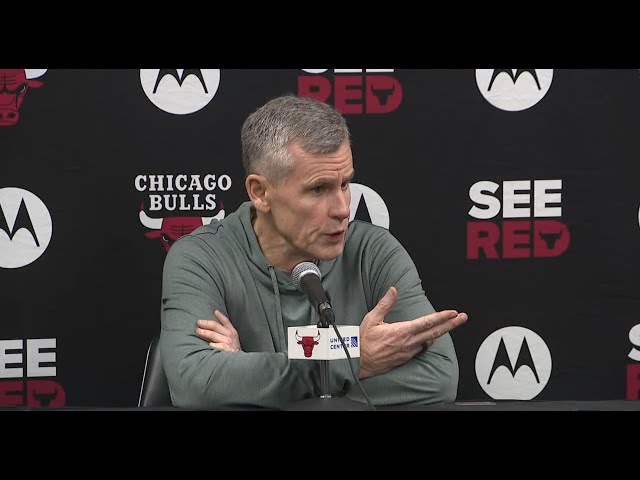 ⁣Chicago Bulls head coach Billy Donovan on Derrick Rose: 'I'm happy for him'