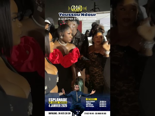 ⁣Sokhna Bator au concert Grand Bal de Youssou Ndour