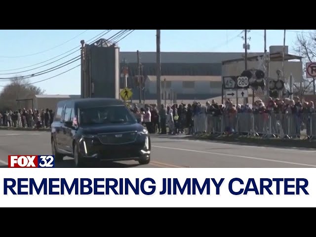 ⁣Memorial services for former President Jimmy Carter underway