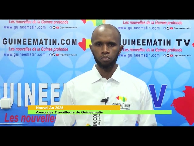 ⁣ Nouvel an 2025 : les vœux de Mamadou Yaya Diallo, directeur de publication de Guineematin.com