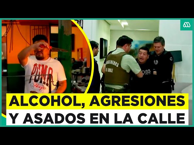 ⁣Alcohol, agresiones y asados en la calle: Un recorrido nocturno por Independencia