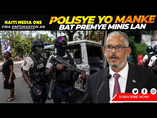 ⁣Premye Minis Lan Manke Pran Bwa Kale Nan Plizyè Polisye, Tout Dega Anndan DGI