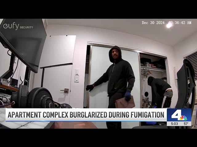 ⁣Santa Monica apartments burglarized during fumigation