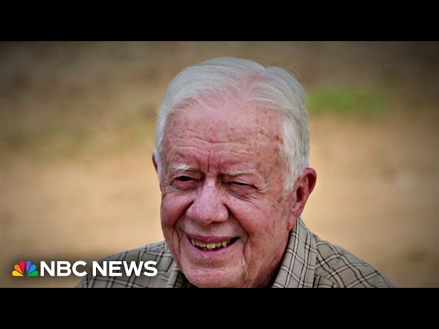 ⁣Memorial services for Jimmy Carter begin in Georgia ahead of state funeral