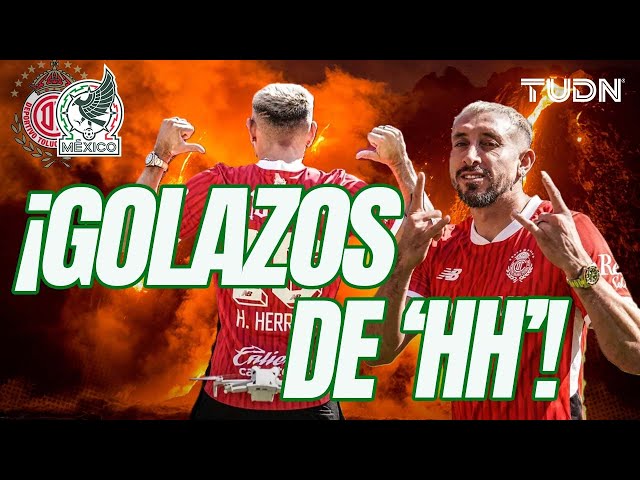 ⁣¡EL NUEVO DIABLO! ⚽️ Los GOLES de Herrera que ILUSIONAN a todo las fans de Toluca | TUDN