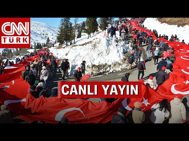 ⁣-15 Derecede Sarıkamış'ta Anma Yürüyüşü! #CANLI